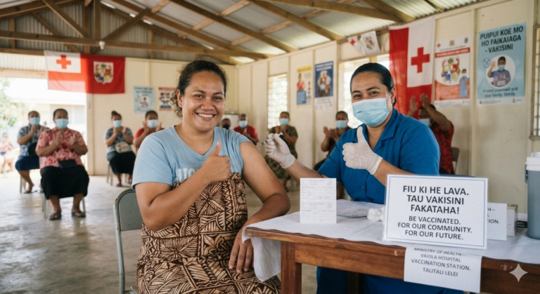 VACCINATION TRAINING FOR TONGAN NURSES
