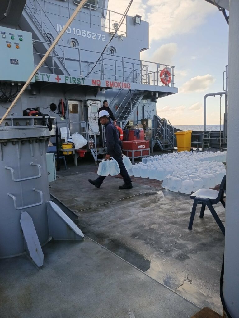 Emergency Water Lifeline Reaches Drought-Hit Lulunga Islands