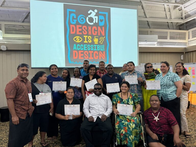 No One Left Behind: Tonga Strengthens Inclusive Disaster Preparedness