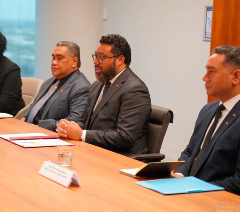 The Prime Minister centralizes all communications and official statements regarding the Matatoa project and the Fanga’uta Bridge