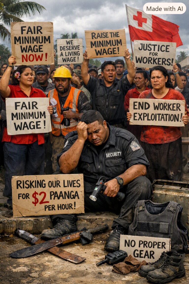 Tonga Needs the Employment Relation Bill to Become an Act